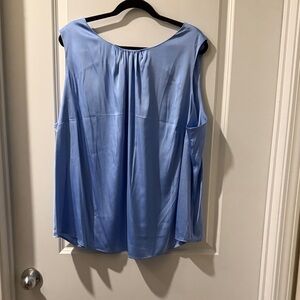 The Limited Sky Blue Sleeveless Blouse